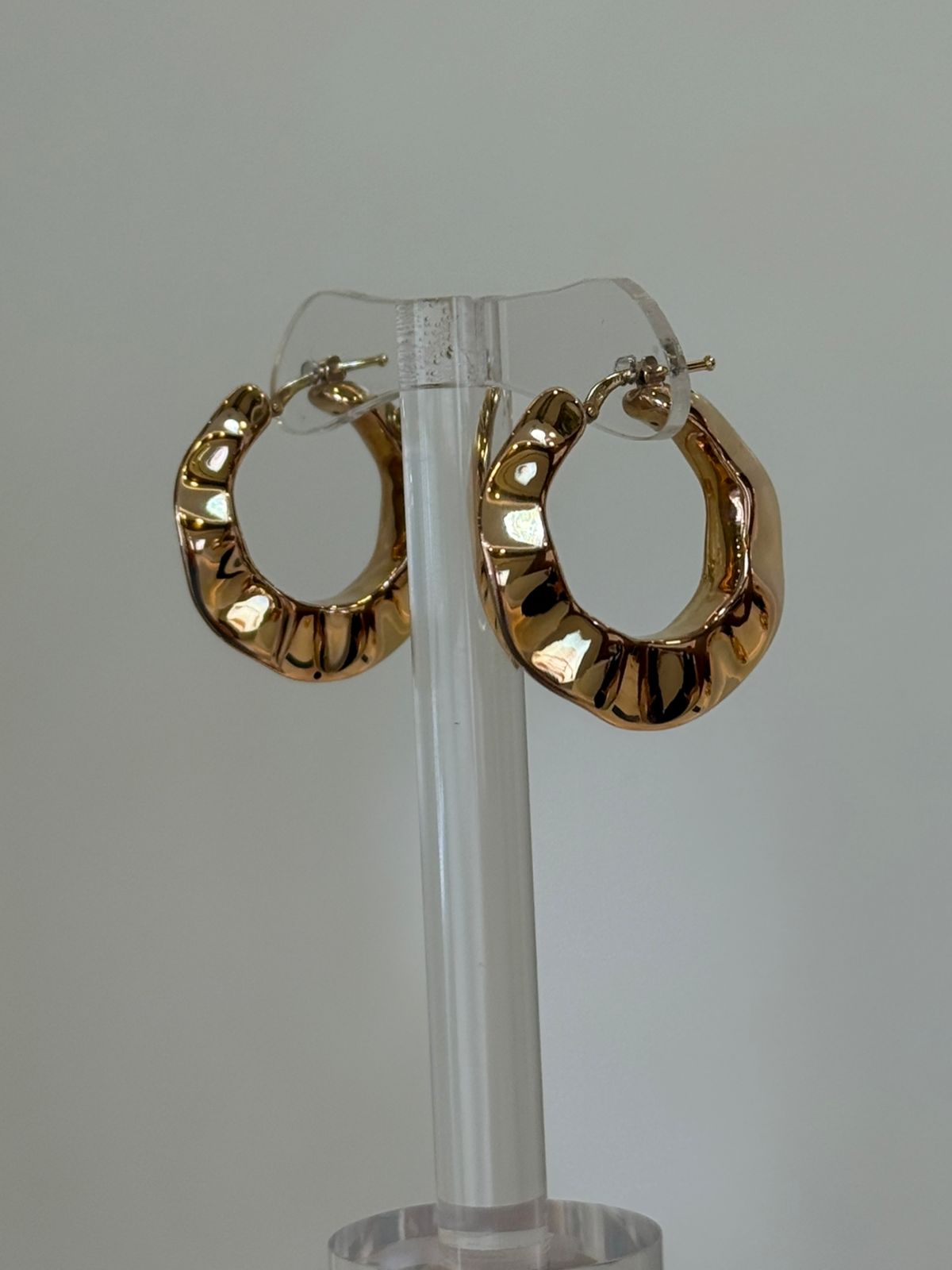 ARETES ORO ROSA 4.8G 18K